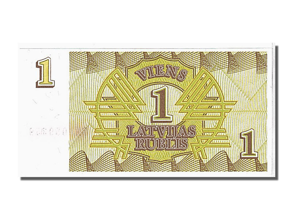 Banconote, Lettonia, 1 Rublis, 1992, FDS