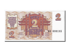 Lettonia, 2 Rubli, 1992, FDS