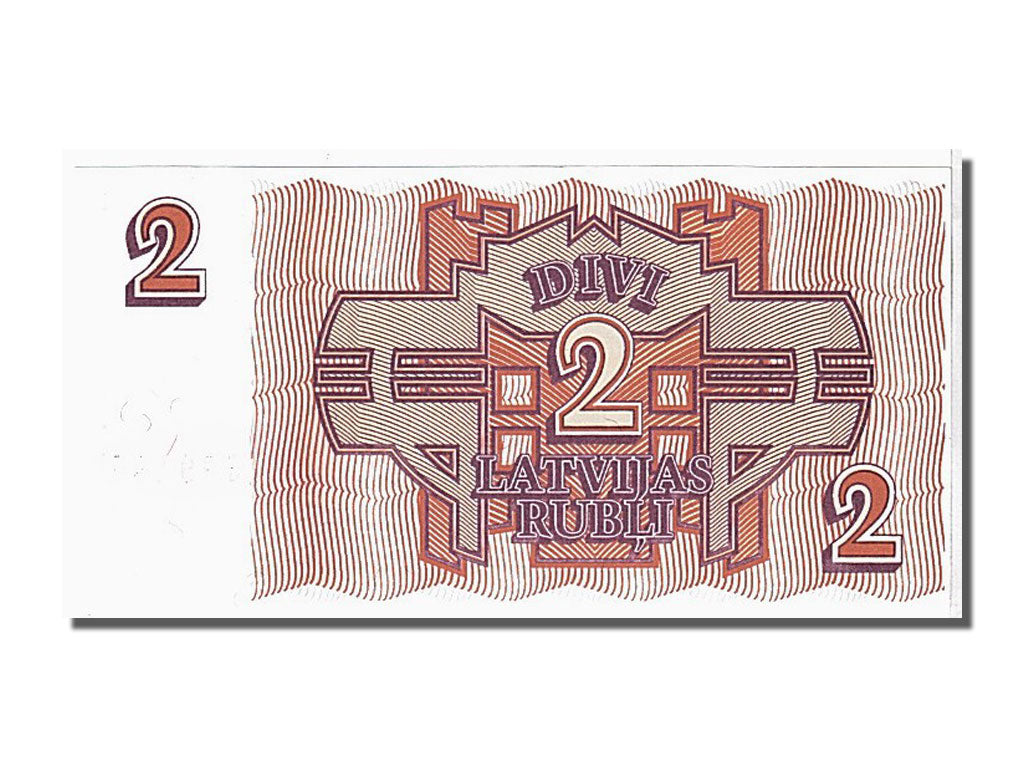 Banconote, Lettonia, 2 Rubli, 1992, FDS