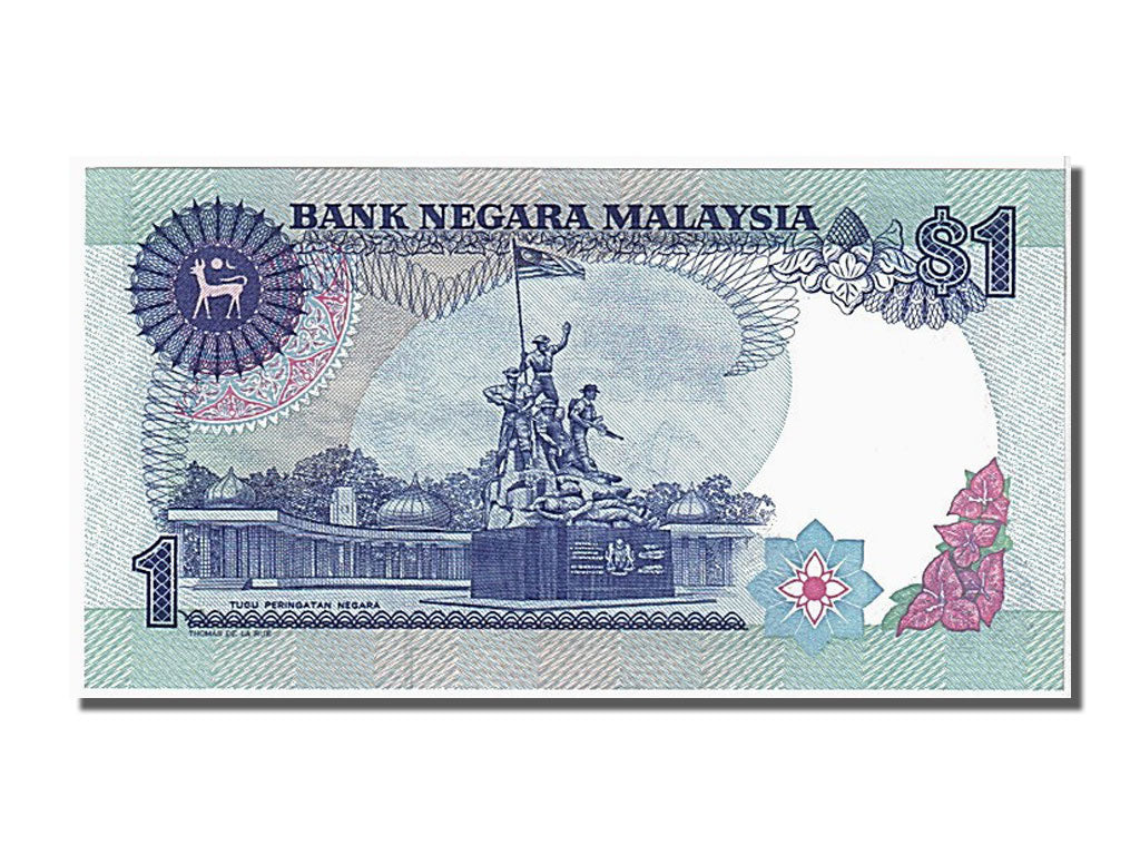 Banconote, Malesia, 1 Ringgit, 1986, FDS