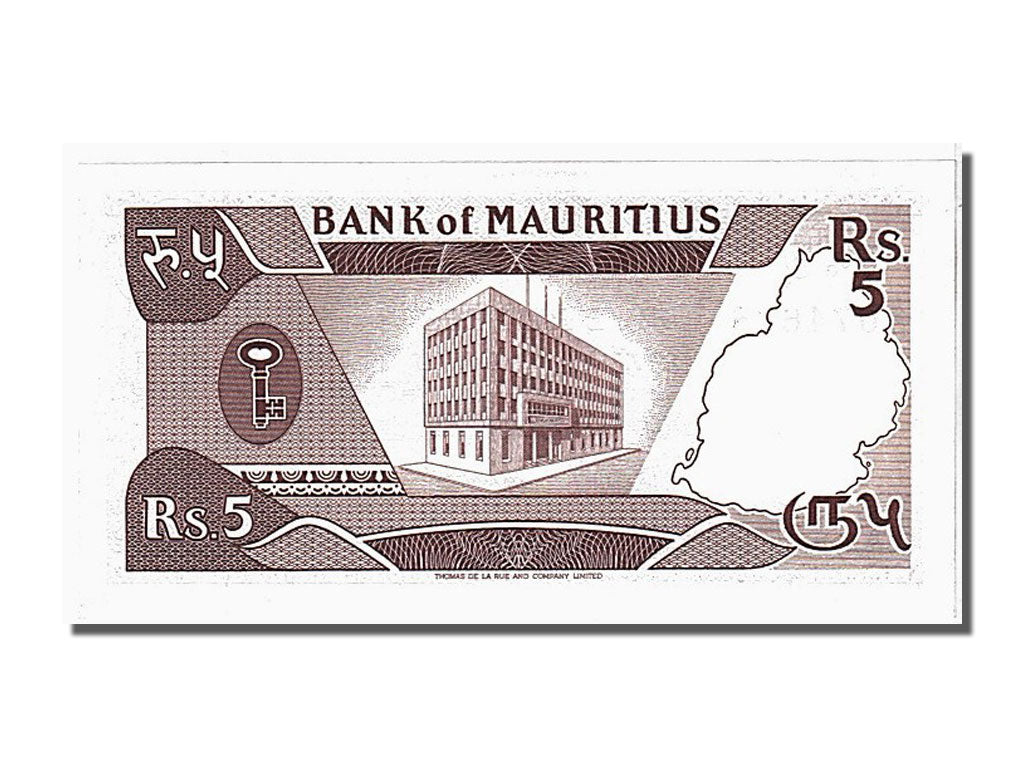 Mauritius, 5 Rupees, 1985, KM #34, UNC(65-70), 074668