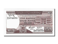 Ile Maurice, 5 Rupees type 1985