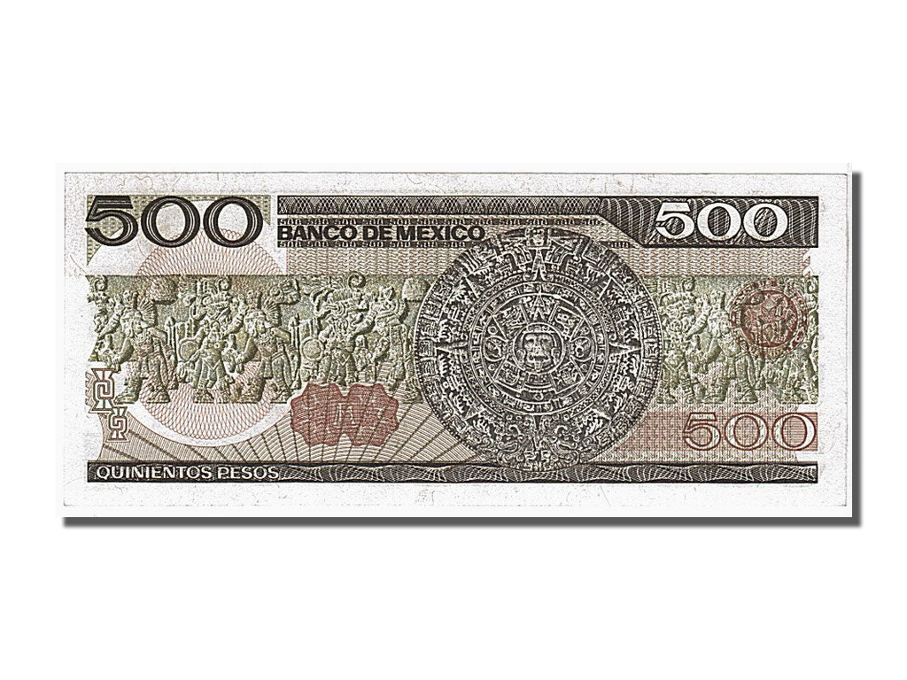 Billete, 500 Pesos, 1984, México, 1984-08-07, UNC