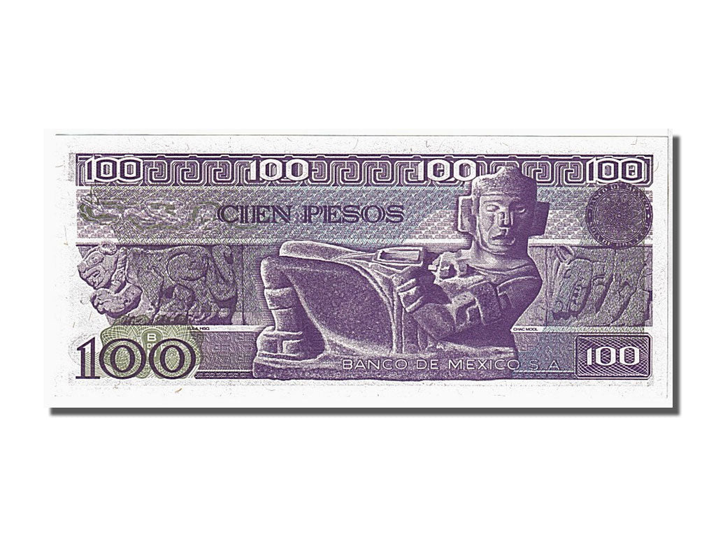 Banknote, Mexico, 100 Pesos, 1982, 1982-03-25, UNC(65-70)
