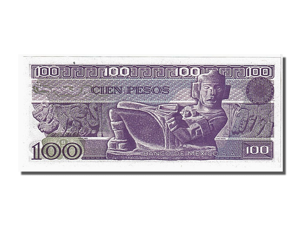 Banconote, Messico, 100 Pesos, 1982, 1982-03-25, FDS