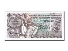Banknote, Burundi, 50 Francs, 1979, 1979-05-01, UNC(65-70)