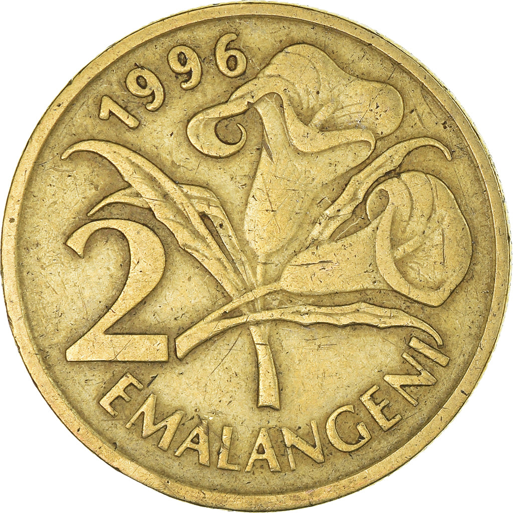 Münze, Swaziland, 2 Emalangeni, 1996