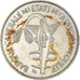 Munten, West Afrikaanse Staten, 100 Francs, 1975