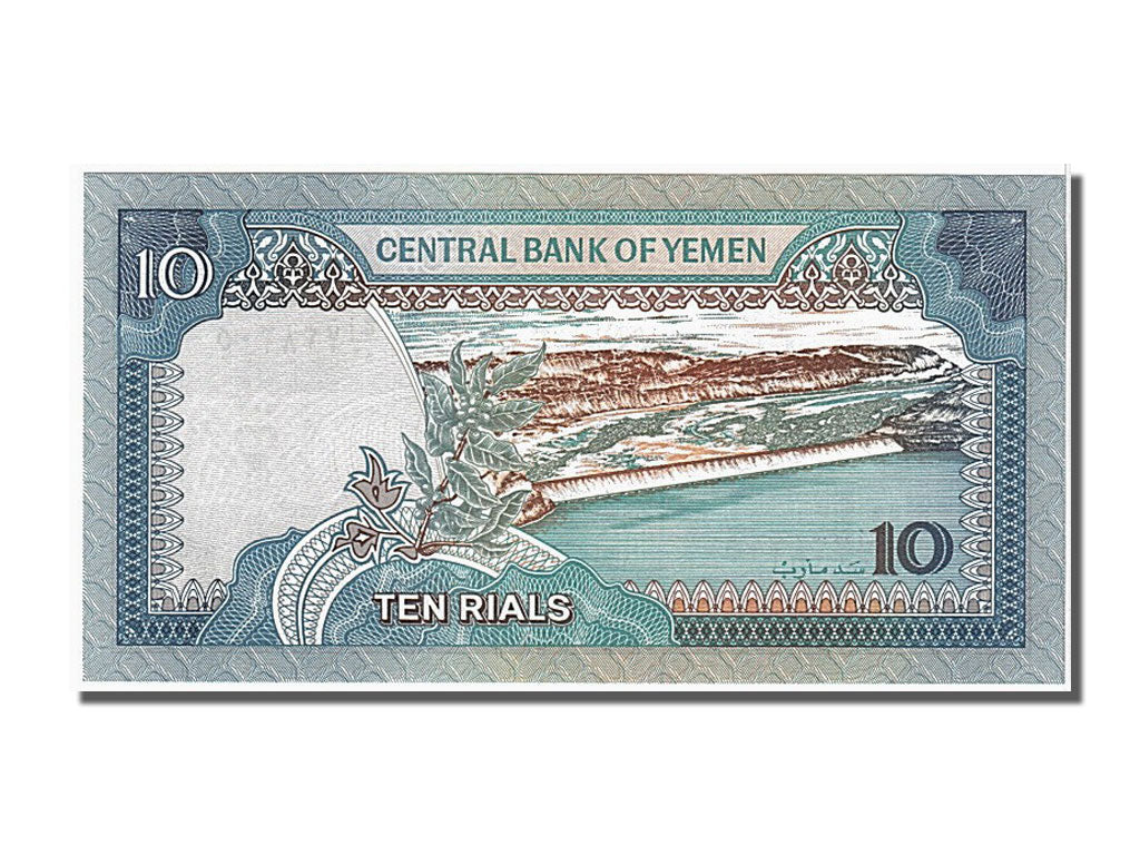 Banknote, Yemen Arab Republic, 10 Rials, 1992, UNC(65-70)