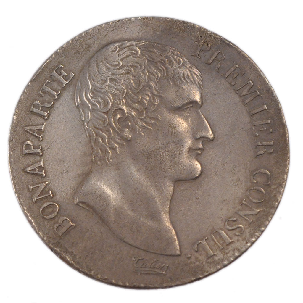 FRANCE, Napoléon I, 5 Francs, 1804, Paris, KM #659.1, AU(50-53), Silver, Gadoury