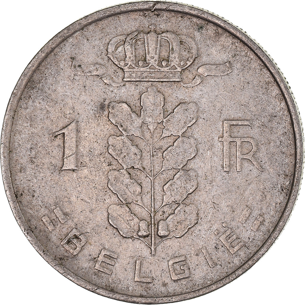 Münze, Belgien, Franc, 1951