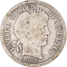 Moneda, Estados Unidos, Dime, 1906