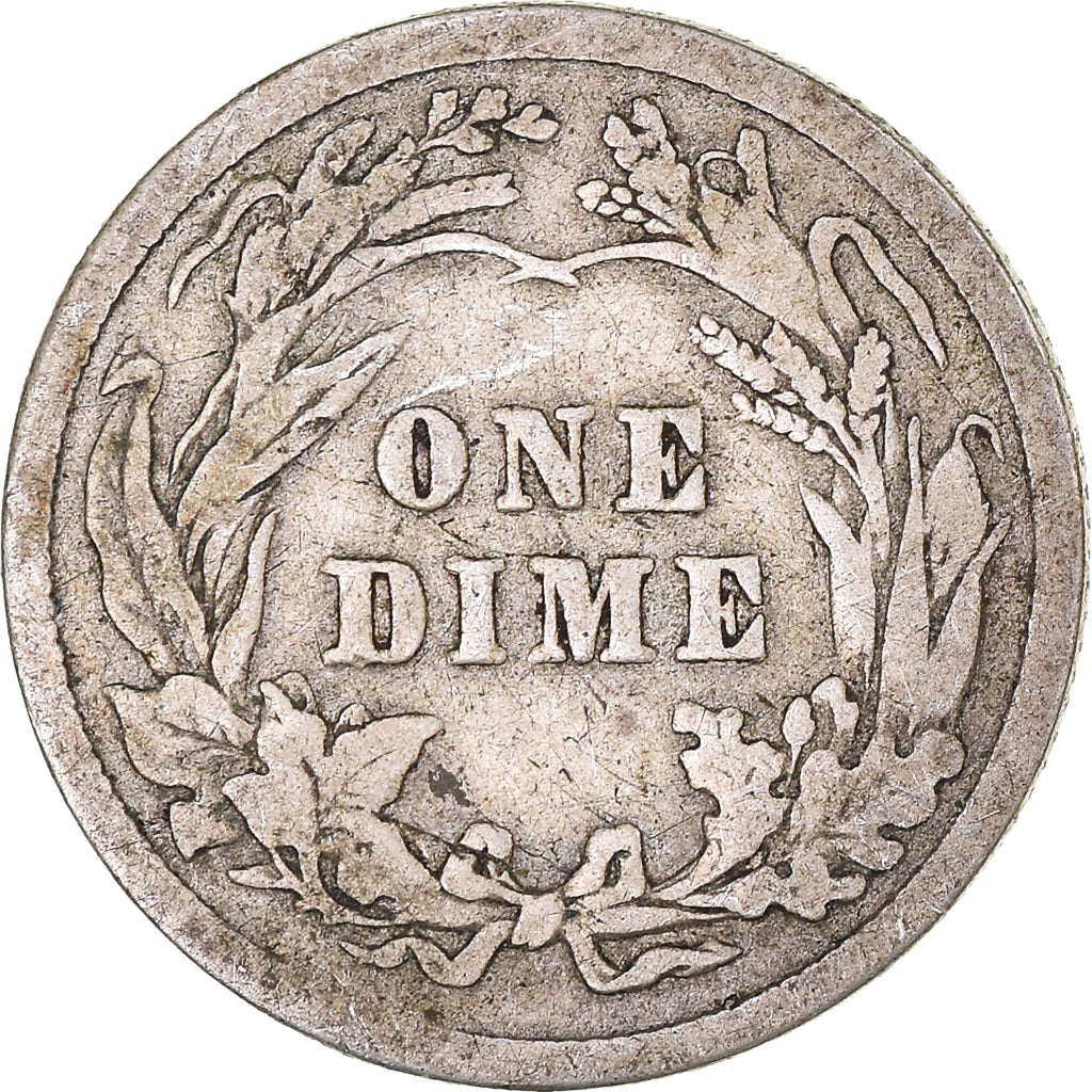 Moneda, Estados Unidos, Dime, 1906