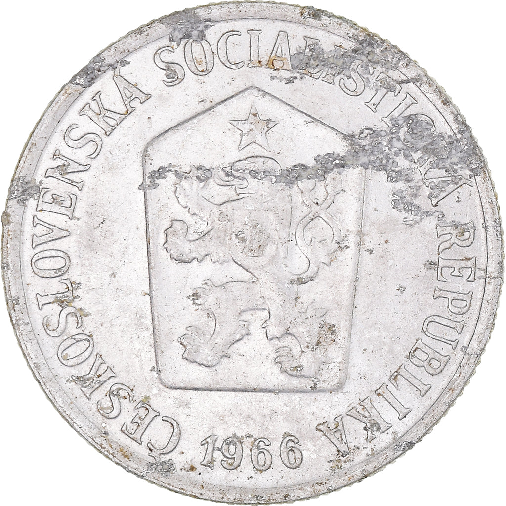 Moneta, Cecoslovacchia, 10 Korun, 1966
