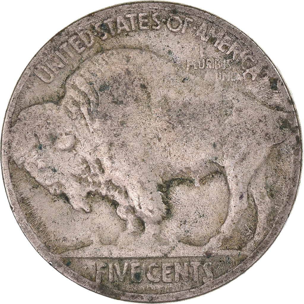Monnaie, États-Unis, 5 Cents, 1913