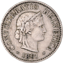 Moneta, Svizzera, 5 Centimes, 1891