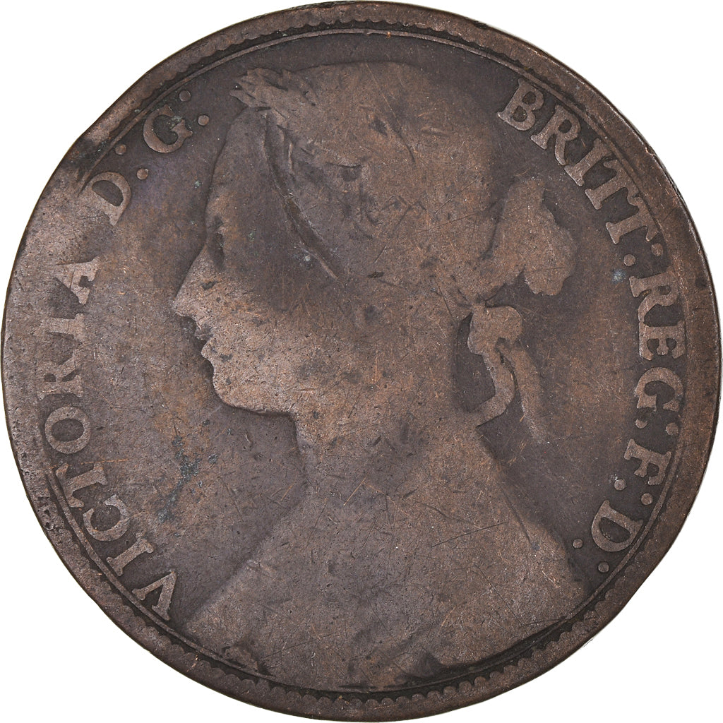 Coin, Great Britain, Penny, 1879