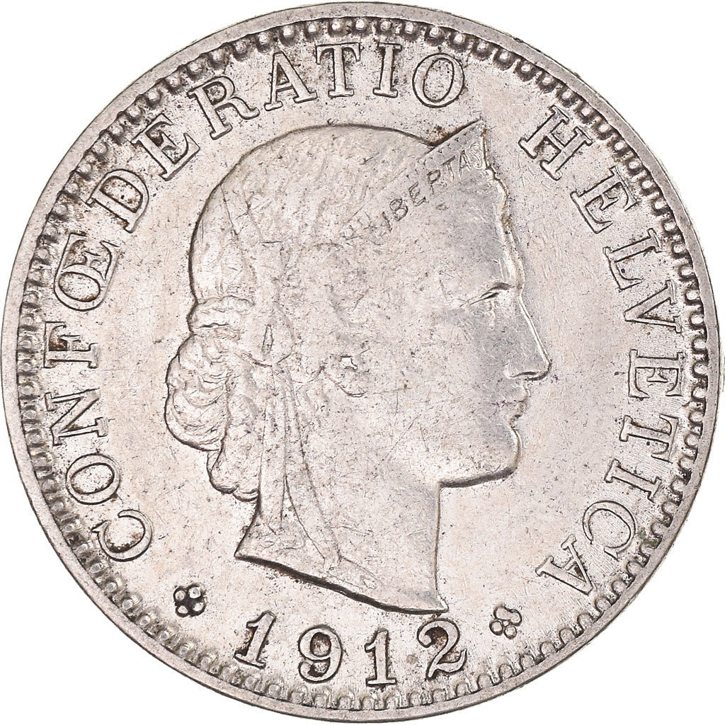Moneta, Szwajcaria, 20 Rappen, 1912