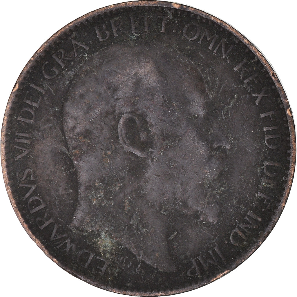 Monnaie, Grande-Bretagne, Farthing, 1906