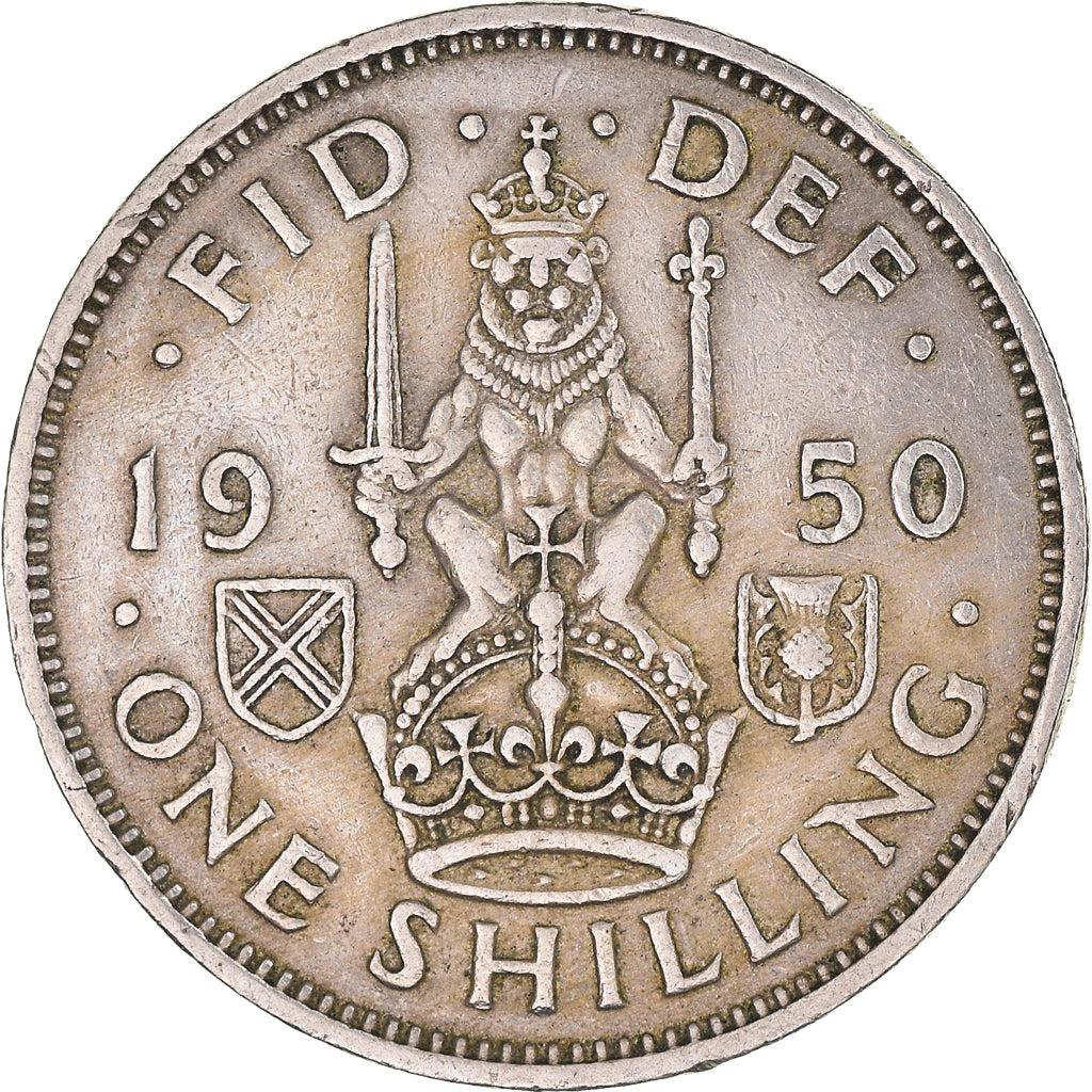 Moneta, Gran Bretagna, Shilling, 1950