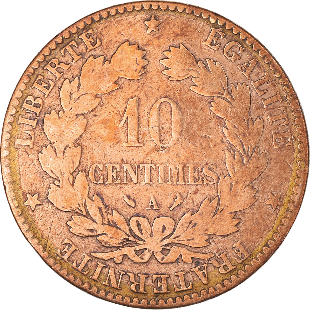 Moneta, Francia, 10 Centimes, 1897