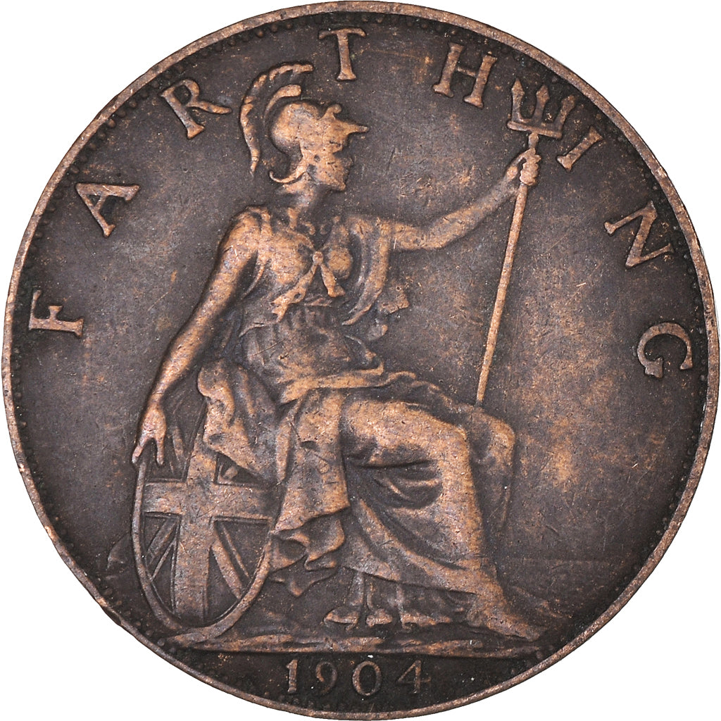 Monnaie, Grande-Bretagne, Farthing, 1904