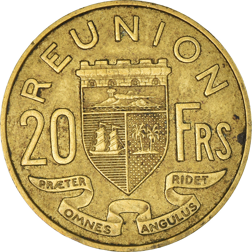 Coin, Réunion, 20 Francs, 1964
