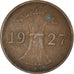 Coin, GERMANY, WEIMAR REPUBLIC, Reichspfennig, 1927