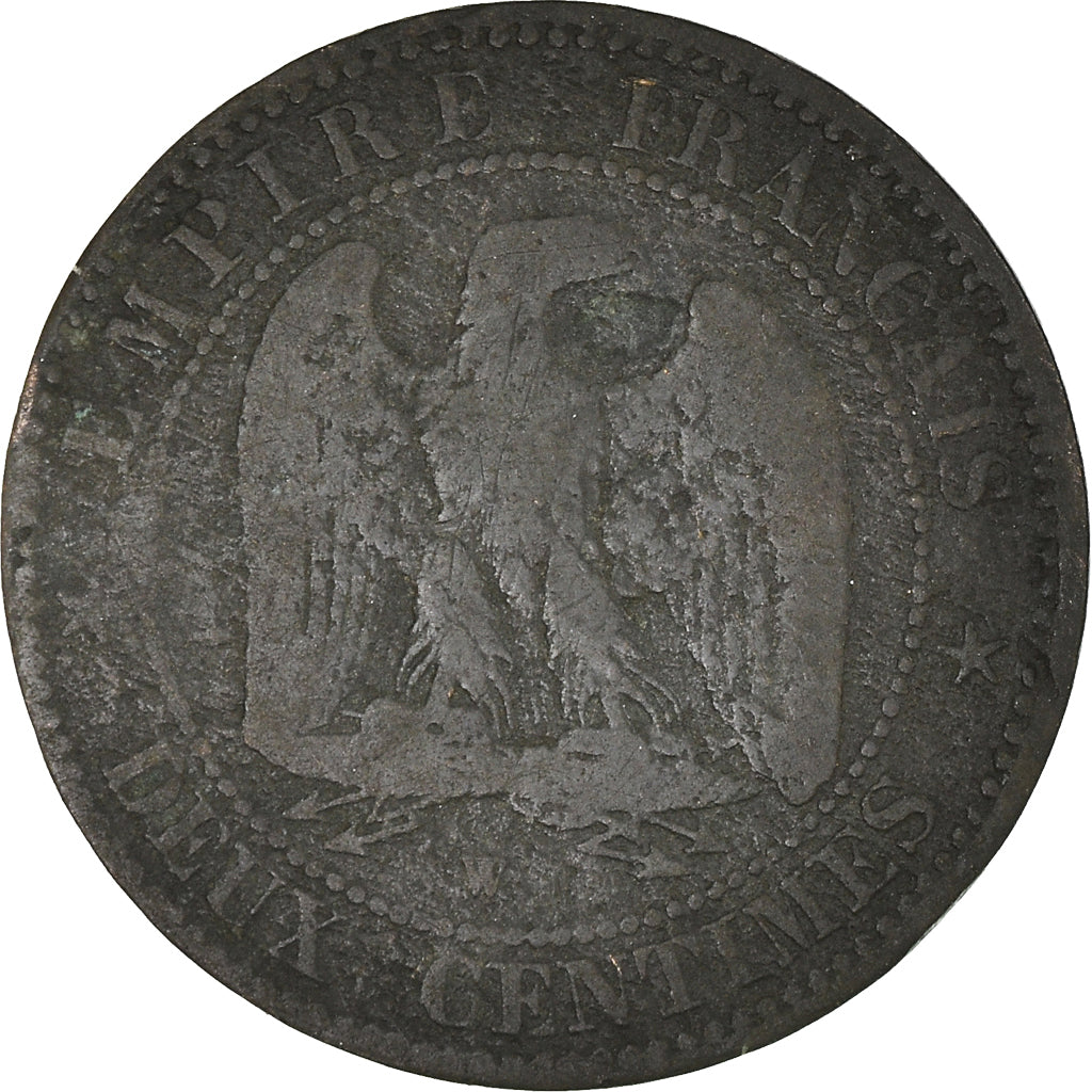 Moneta, Francja, 2 Centimes, Undated