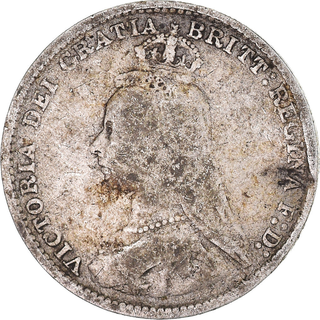 Coin, Great Britain, 3 Pence, 1889