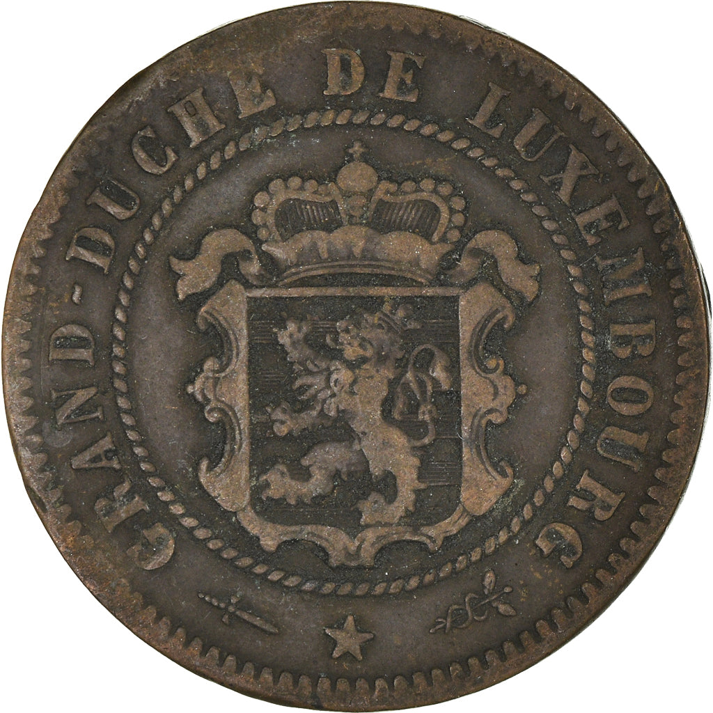 Coin, Luxembourg, 5 Centimes, 1870