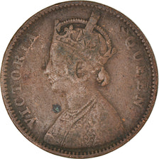 Monnaie, Inde britannique, 1/4 Anna, 1862