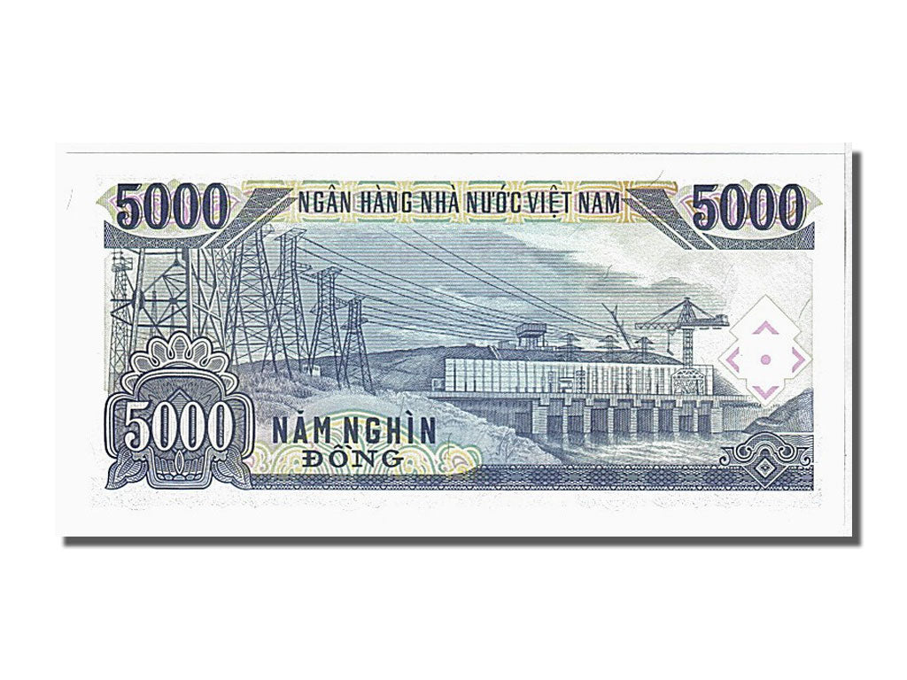 Viet Nam, 5000 D<ox>ng, 1991, KM #108a, UNC(65-70), AD3313305