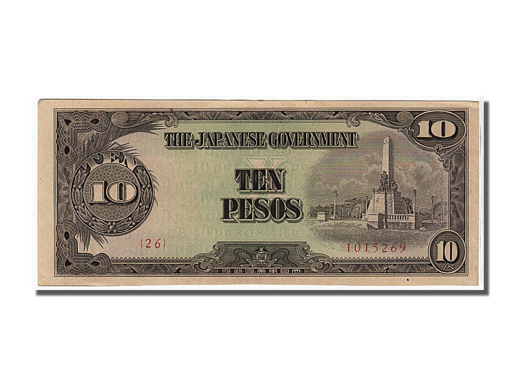 Filippine, 10 Pesos, 1943, FDS