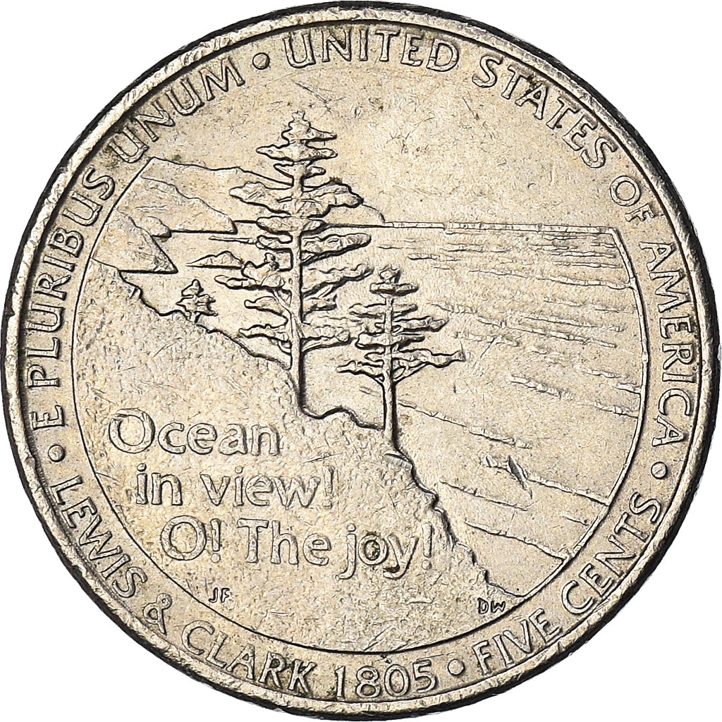 Moneta, Stati Uniti, 5 Cents, 2005