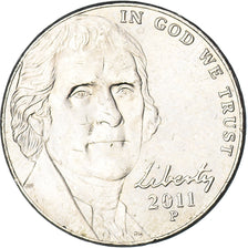 Coin, United States, 5 Cents, 2011