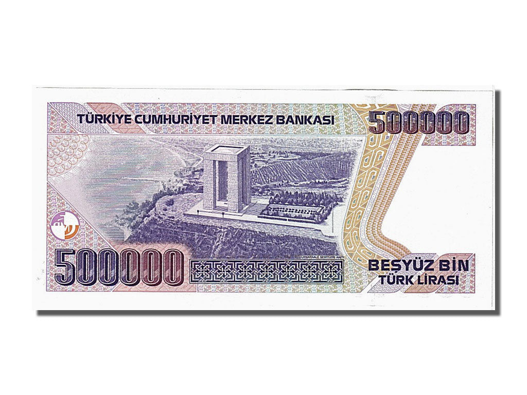 Banknote, Turkey, 500,000 Lira, 1970, UNC(65-70)