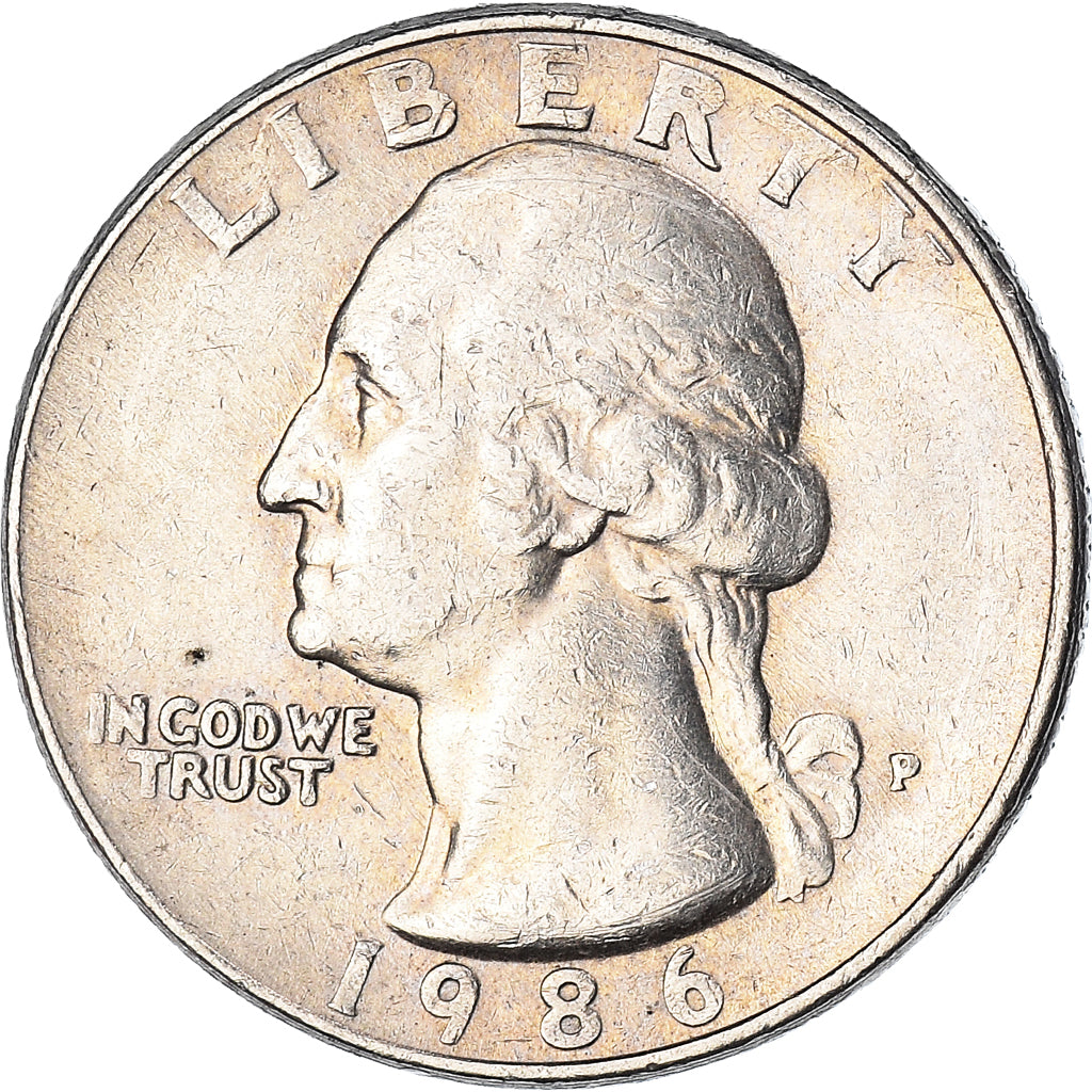 Monnaie, États-Unis, Quarter, 1986