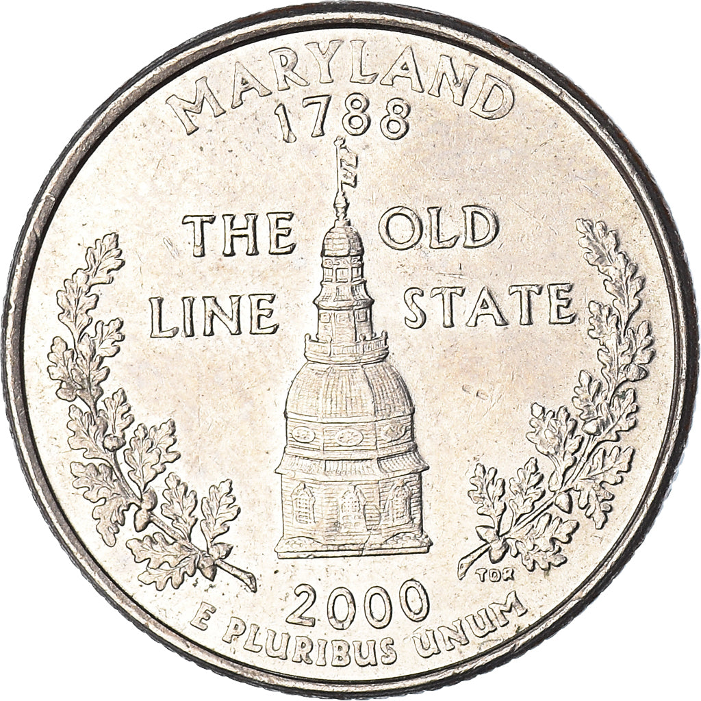 Moeda, Estados Unidos da América, Quarter, 2000