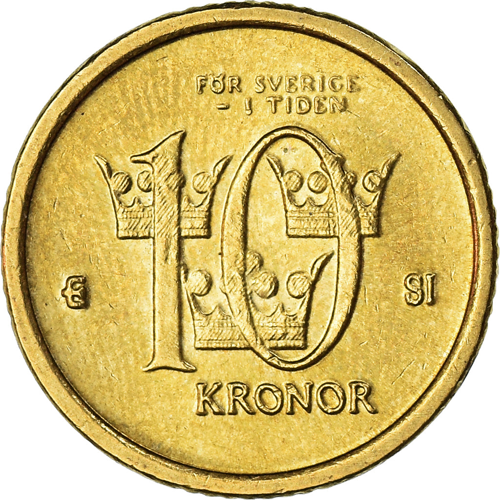 Coin, Sweden, 10 Kronor, 2007
