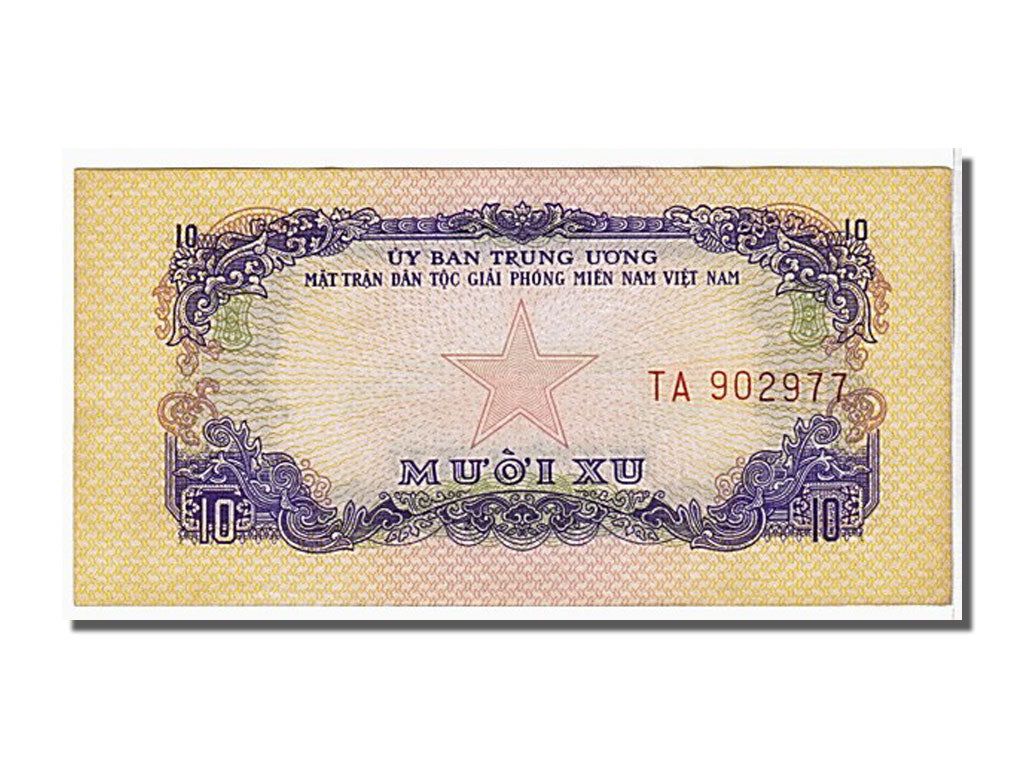 South Viet Nam, 10 Xu, 1963, KM #R1, UNC(65-70), TA902977