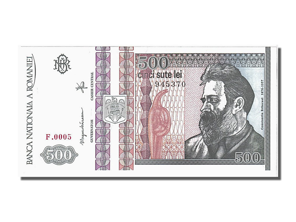Billete, 500 Lei, 1992, Rumanía, UNC