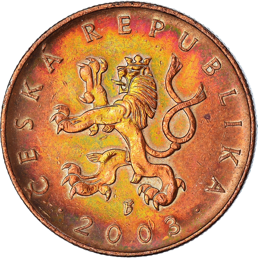 Moeda, República Checa, 10 Korun, 2003