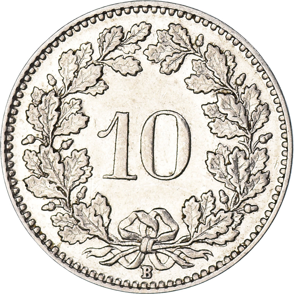 Moneda, Suiza, 10 Rappen, 1933