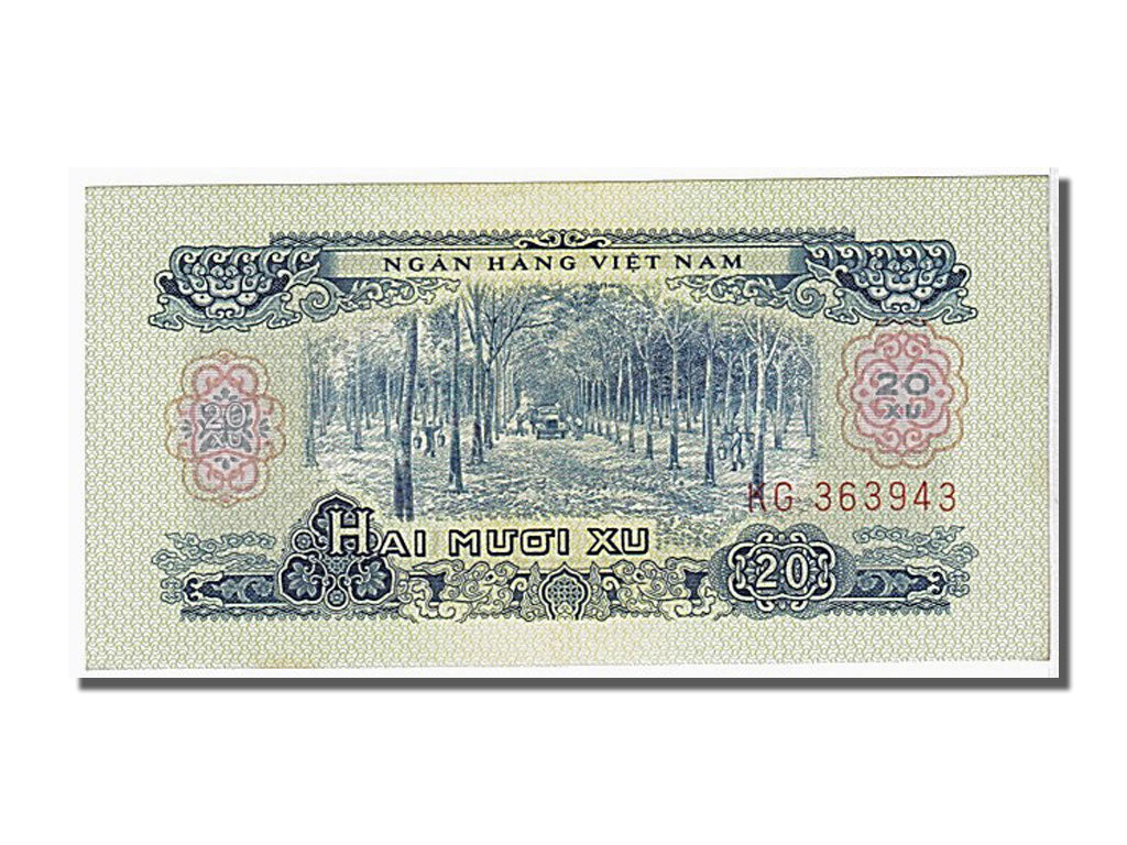 South Viet Nam, 20 Xu, 1966, KM #38a, UNC(65-70), HG 363943