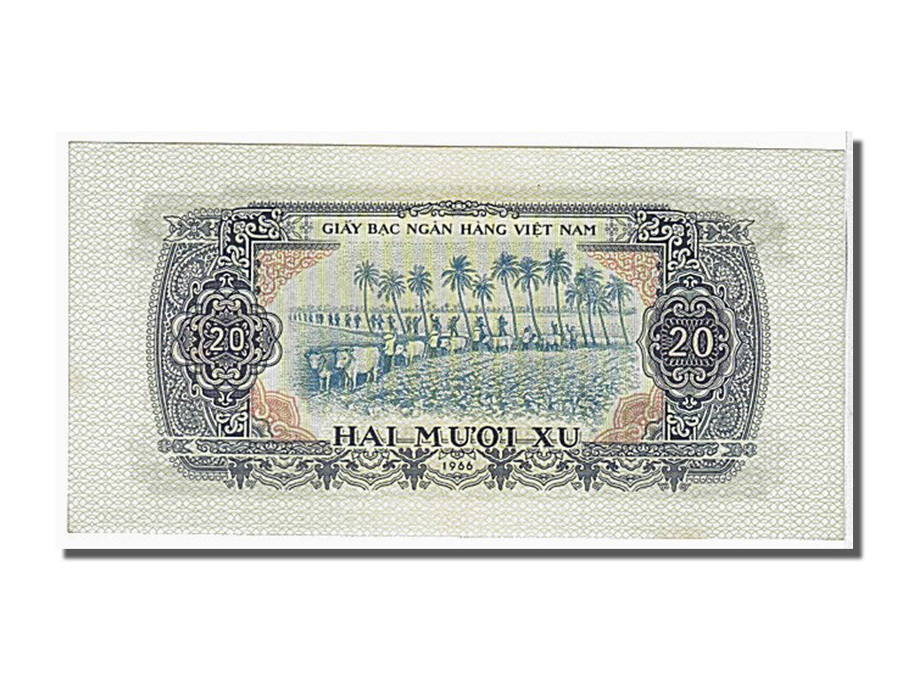 South Viet Nam, 20 Xu, 1966, KM #38a, UNC(65-70), HG 363943