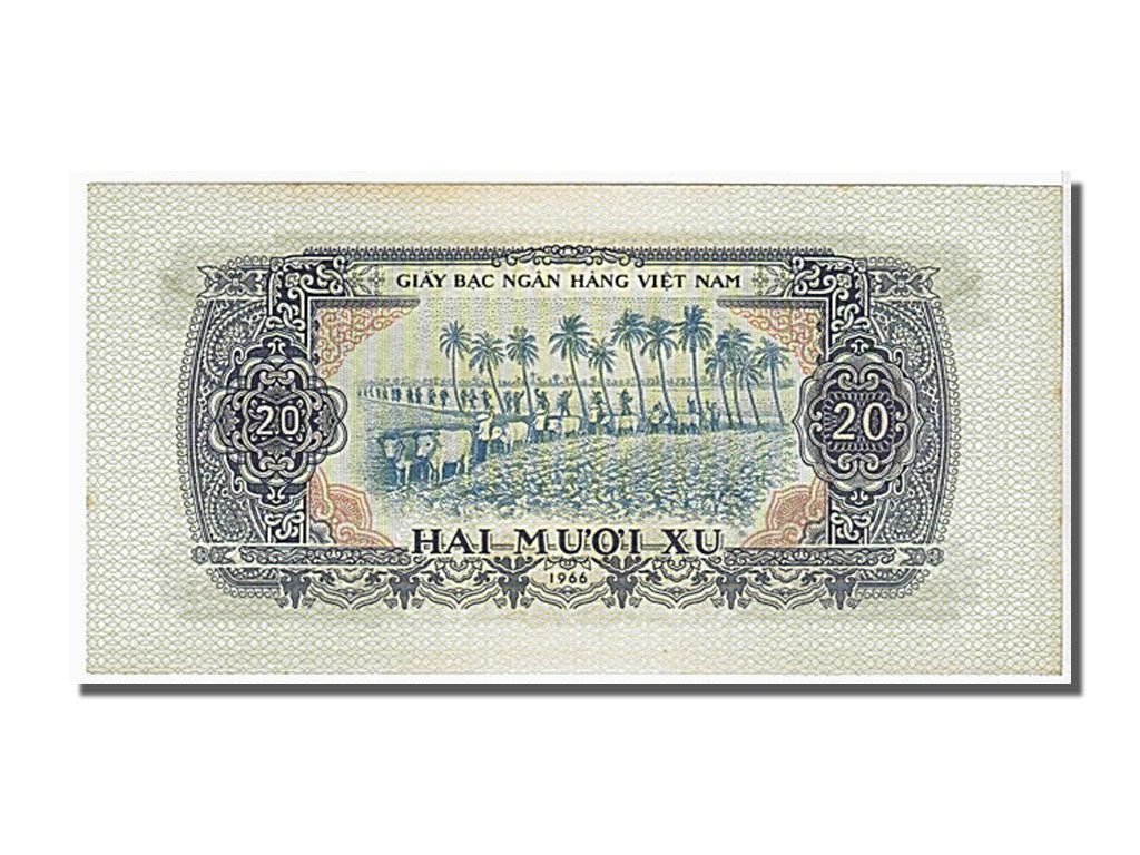 Banconote, Vietnam del Sud, 20 Xu, 1966, FDS