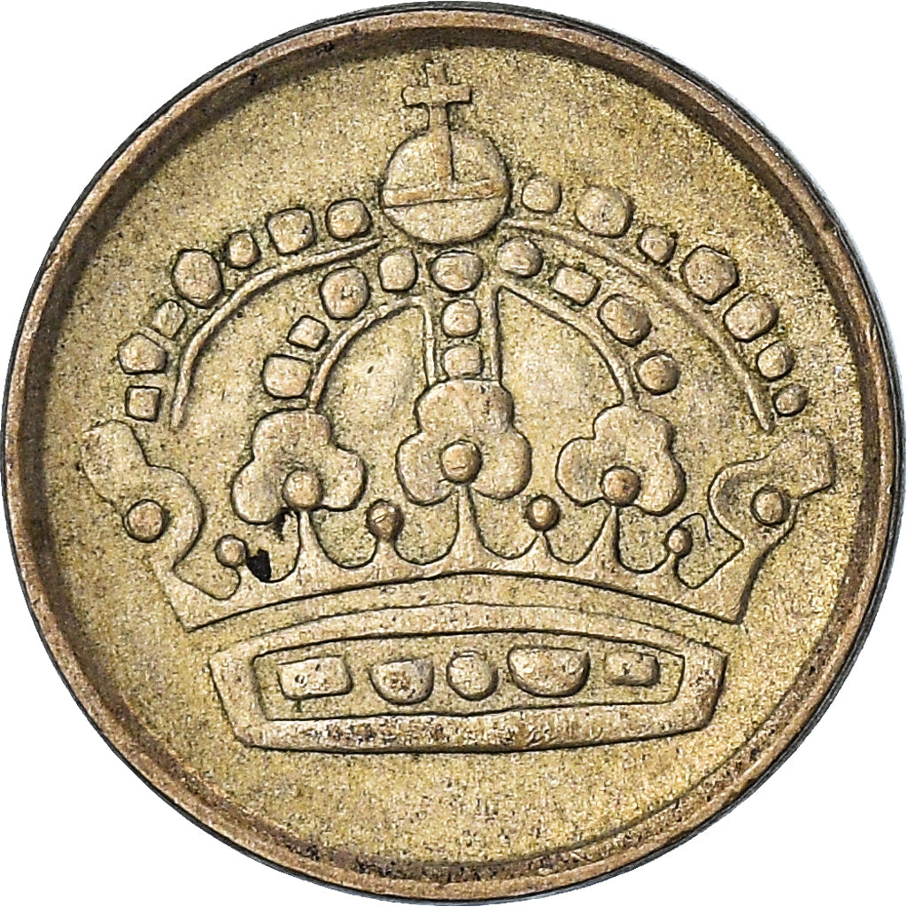 Moneta, Svezia, 10 Öre, 1957