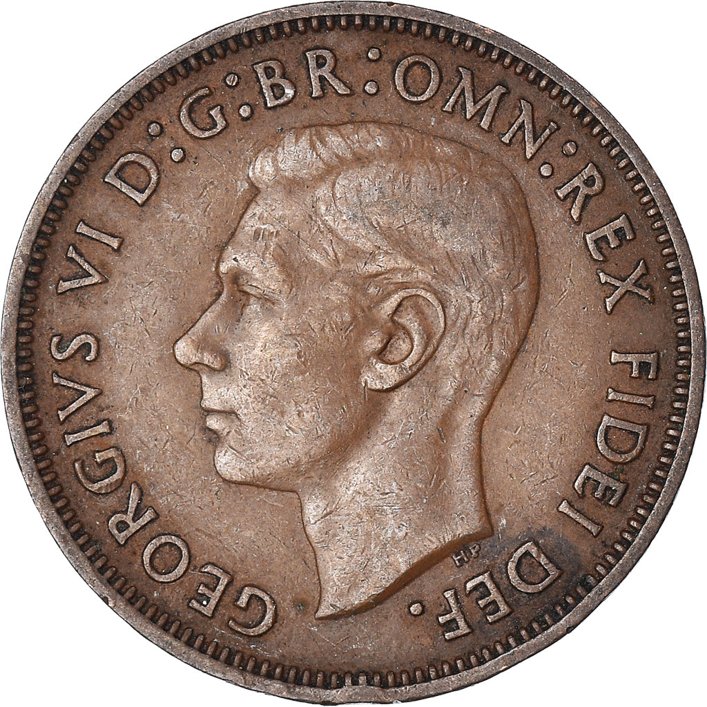 Coin, Great Britain, 1/2 Penny, 1949