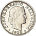 Münze, Schweiz, 20 Rappen, 1929
